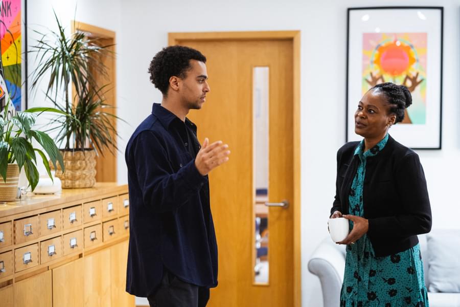 Dan & Dilys lobby (Tut 373)